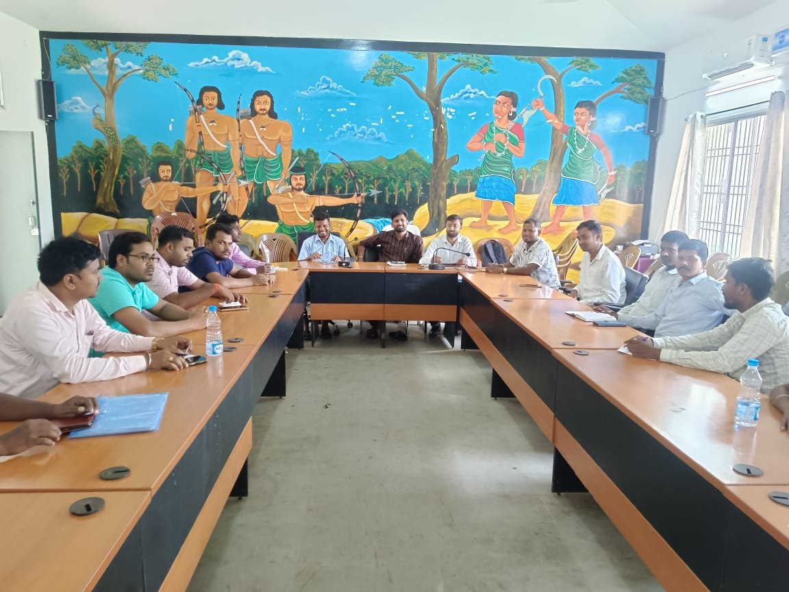 पंचायत सहायक के साथ बैठक सह प्रशिक्षण। पंचायत सहायक के साथ बैठक सह प्रशिक्षण।