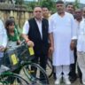 विशुनपुरा में साइकिल वितरण समारोह आयोजित