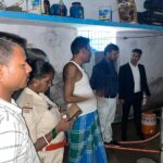 लातेहार:बिना निबंधन संचालित आर.ओ. प्लांट सील,नगर पंचायत की सख्त कार्रवाई