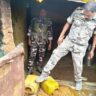 सरयू बाजार के पास पुलिस ने 20 किलो जावा महुआ किया नष्ट