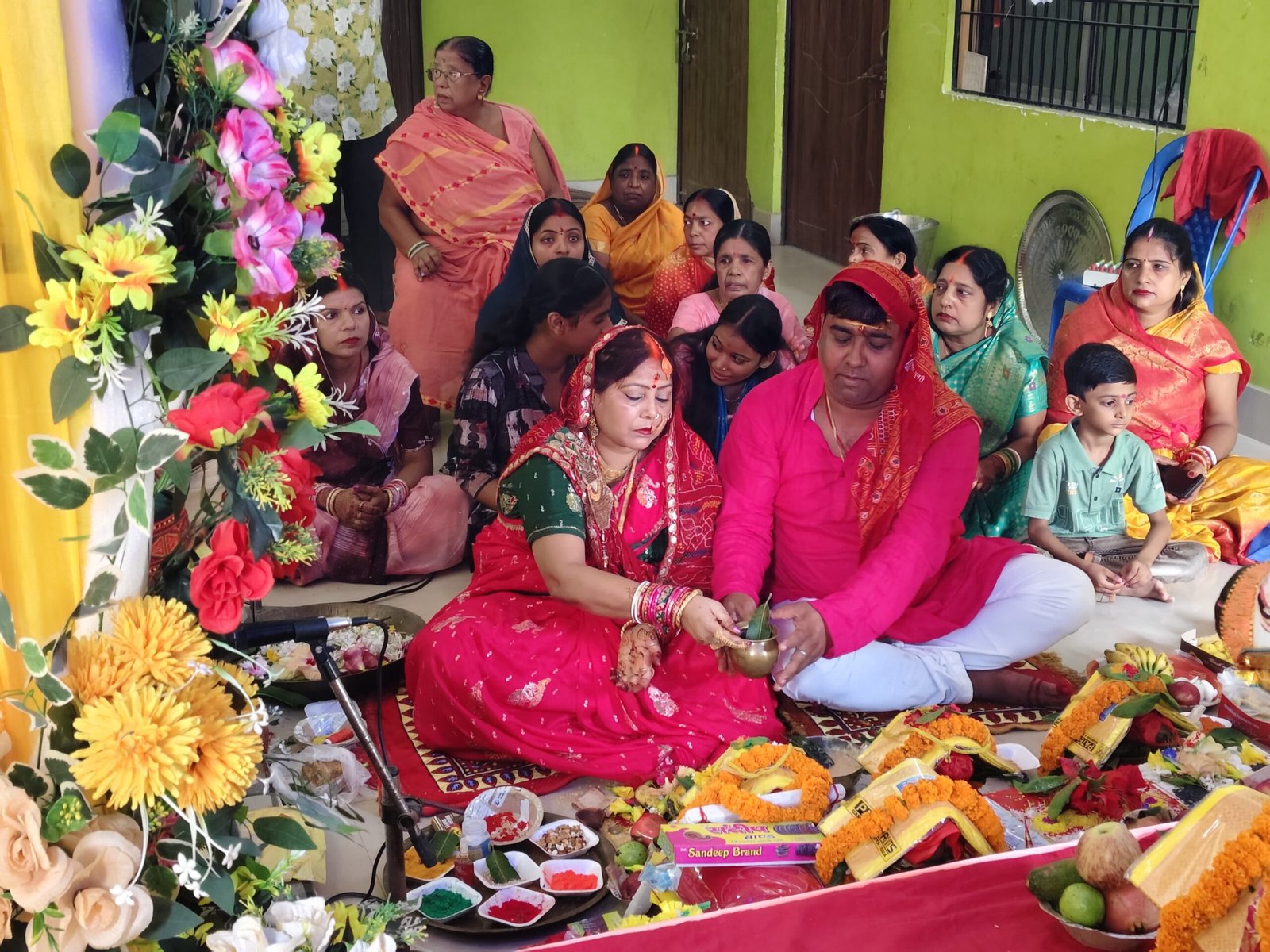 मिर्जाचौकी में बलभद्र पूजा, खाटू श्याम भक्ति भजन से गूंजा धर्मशाला परिसर