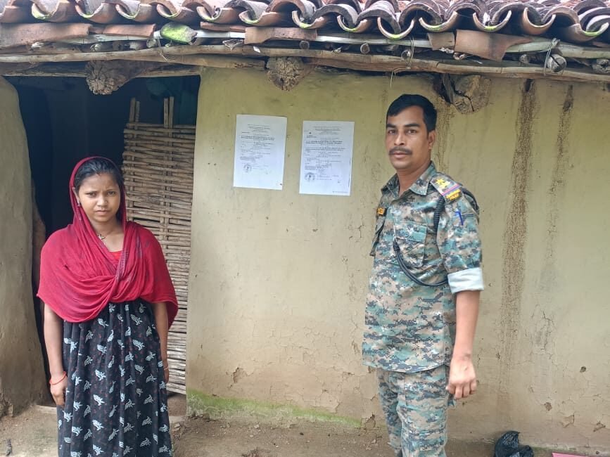 फरार नक्सली कमांडर मृत्युंजय भुइयां पर पुलिस का बड़ा वार