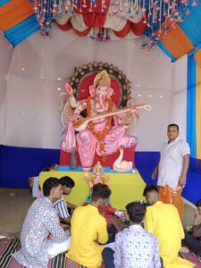 गणेश चतुर्थी पर भगवान गणेश की पूजा-अर्चना संपन्न