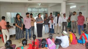आदित्य हेल्थ केयर के प्रयास से 125 मरीजों का हुआ इलाज