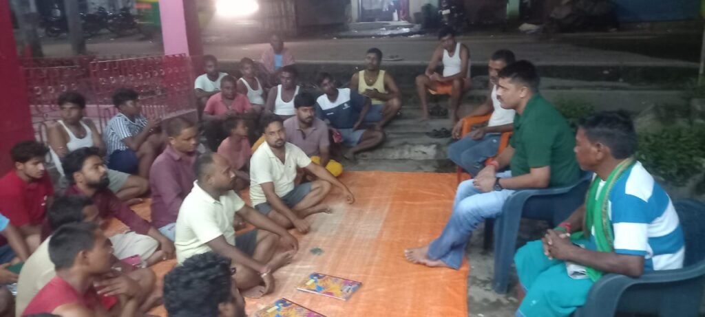 दुर्गा पूजा मेला समिति के अध्यक्ष बने थाना प्रभारी