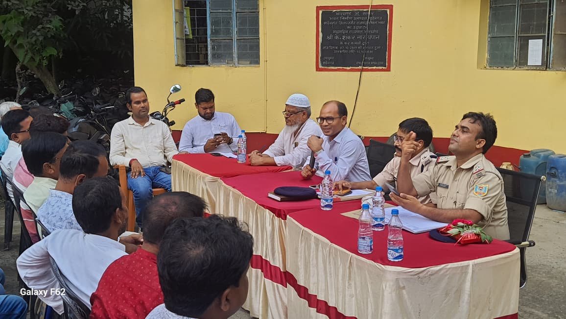सभी दुर्गा पूजा पंडाल पर लगेगा सीसीटीवी:सीओ सभी दुर्गा पूजा पंडाल पर लगेगा सीसीटीवी:सीओ