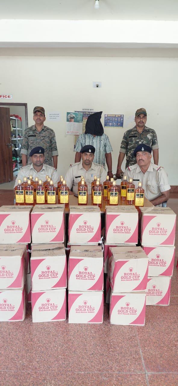 सतबरवा: भारी मात्रा(225l) में अवैध विदेशी शराब कार से बरामद ,युवक गिरफ्तार सतबरवा: भारी मात्रा(225l) में अवैध विदेशी शराब कार से बरामद ,युवक गिरफ्तार