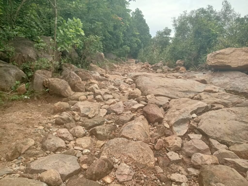 अधूरी सड़क और अंधकार मे जीने को मजबूर गोताग गाँव के ग्रामीण