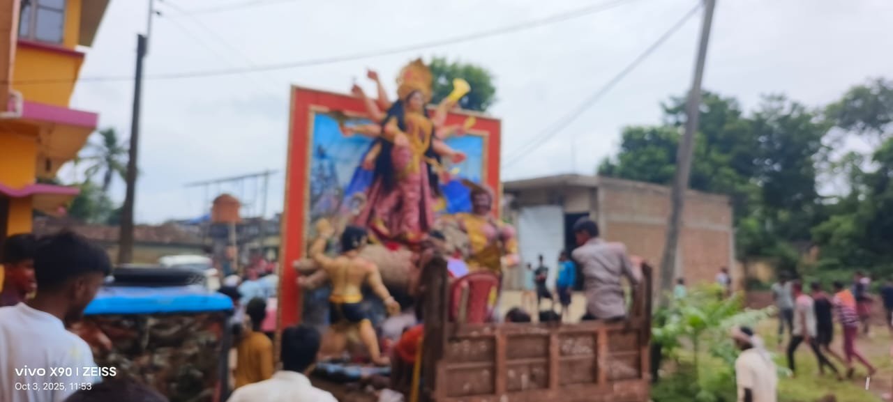 कोटालपोखर:अगले बरस मां तू जल्दी आना… कोटालपोखर:अगले बरस मां तू जल्दी आना…