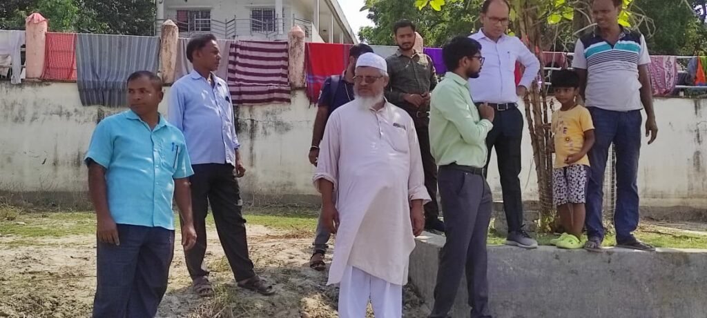 एसडीओ ने किया छठ घाटों का निरीक्षण