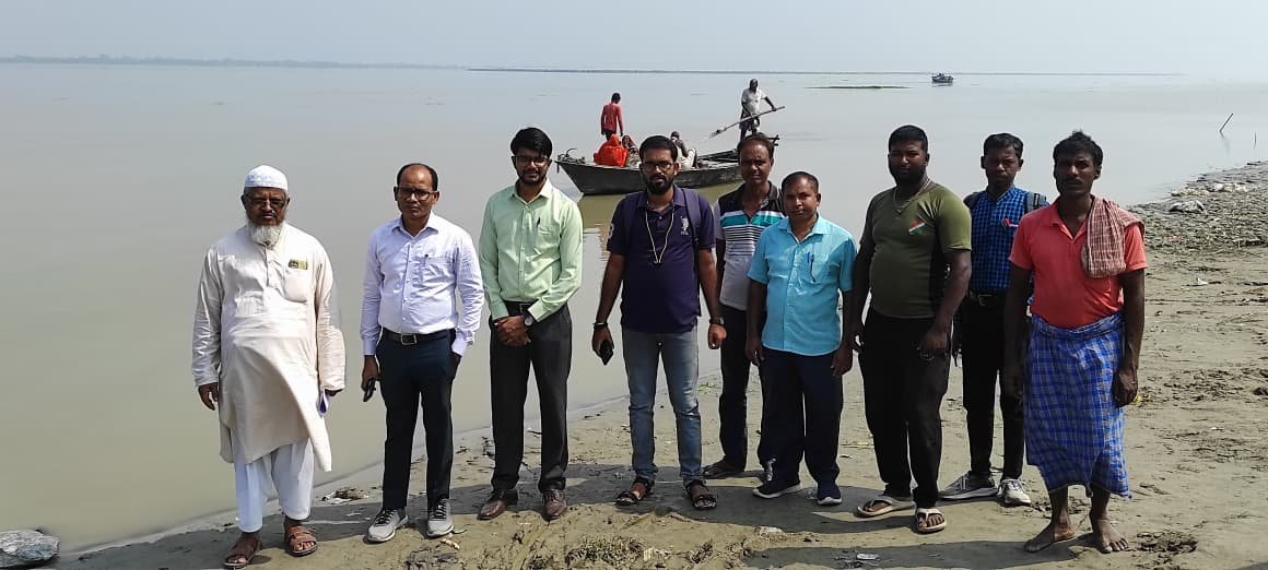 एसडीओ ने किया छठ घाटों का निरीक्षण