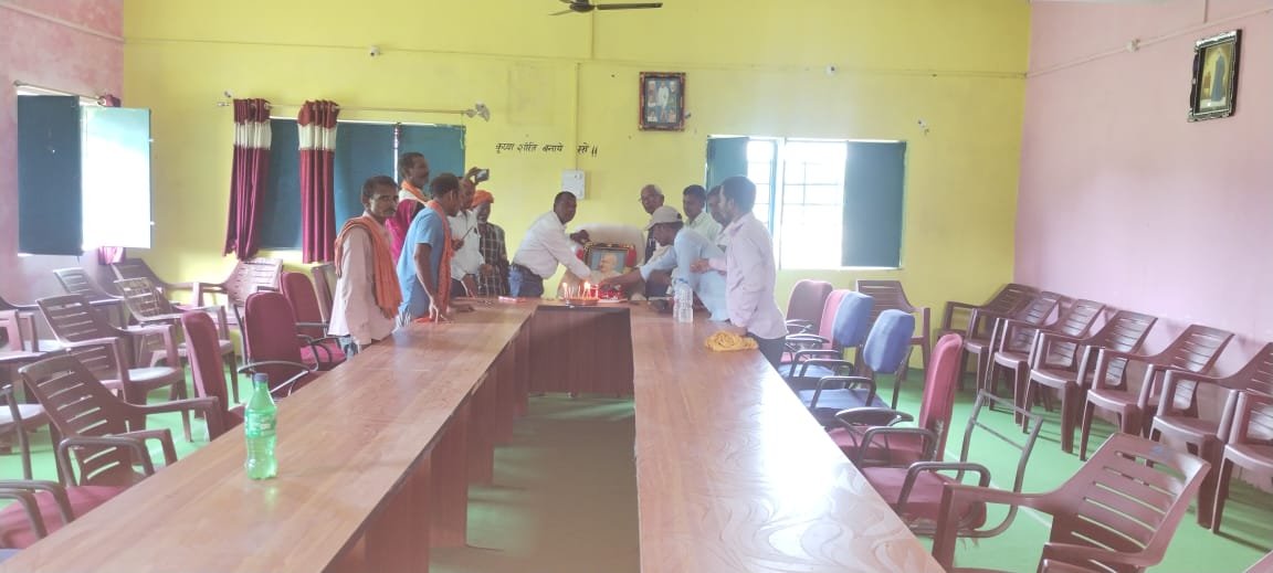 राष्ट्रपिता महात्मा गांधी की जयंती मनाई गई