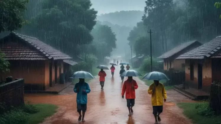 राँची समेत 11 जिलों में बारिश का येलो अलर्ट, तेज हवाओं और वज्रपात की आशंका