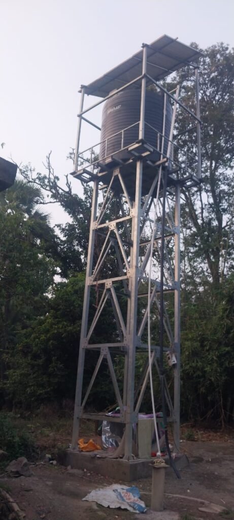 जलमीनार बना शोभा की वस्तु, एक चापाकल के भरोसे ग्रामीण