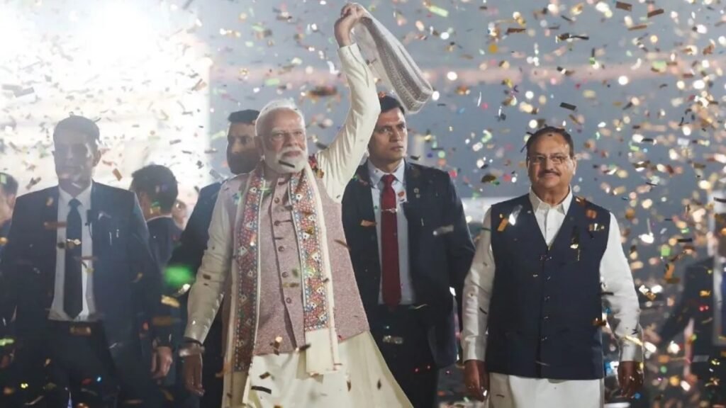 बिहार में प्रचंड जीत के बाद प्रधानमंत्री मोदी का विपक्ष पर पलटवार; कांग्रेस पर ‘नकारात्मक राजनीति’ का आरोप
