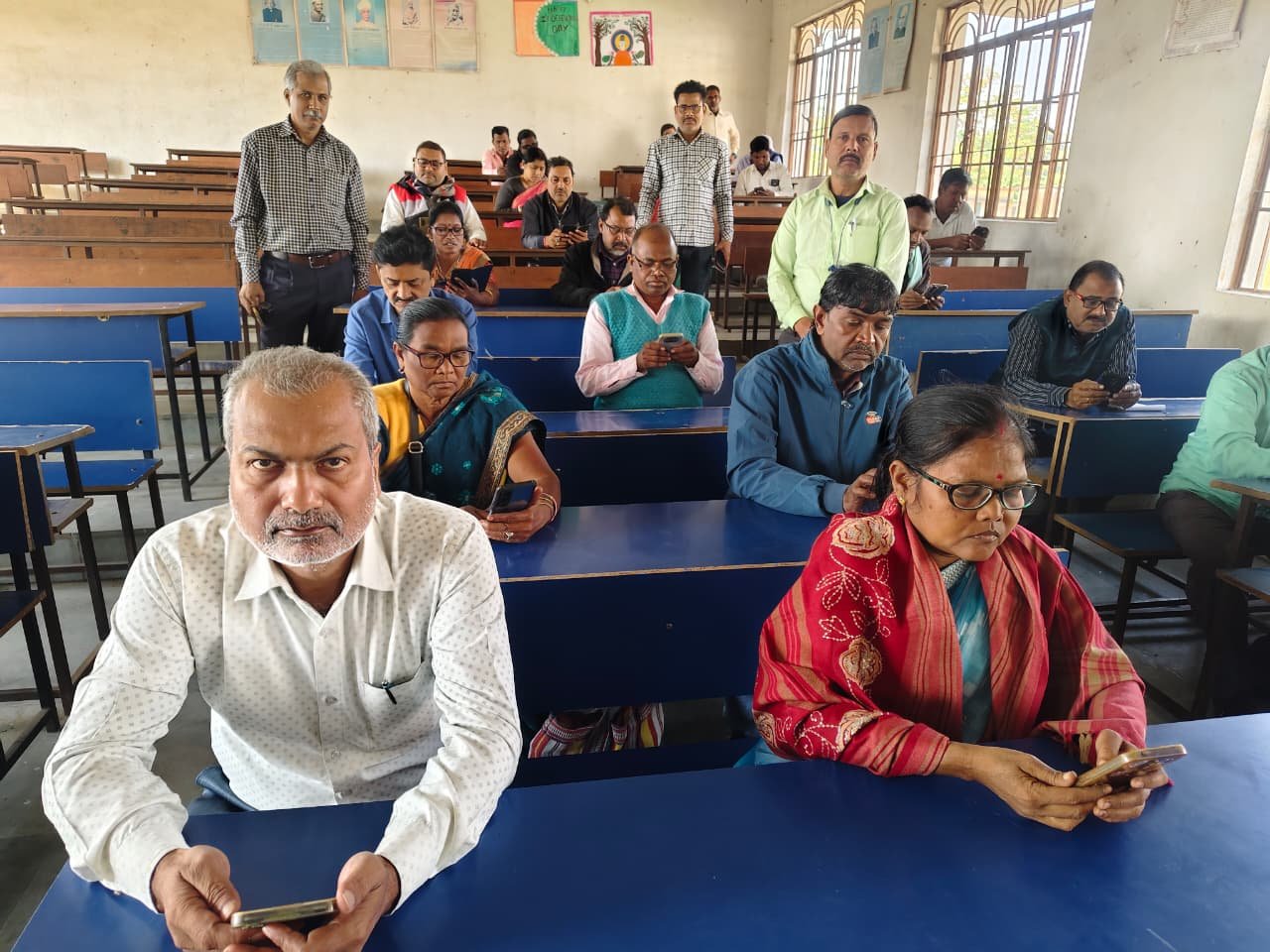 वन प्रवासी विद्यालय भगैया में शिक्षकों की टीएनए परीक्षा आयोजित वन प्रवासी विद्यालय भगैया में शिक्षकों की टीएनए परीक्षा आयोजित