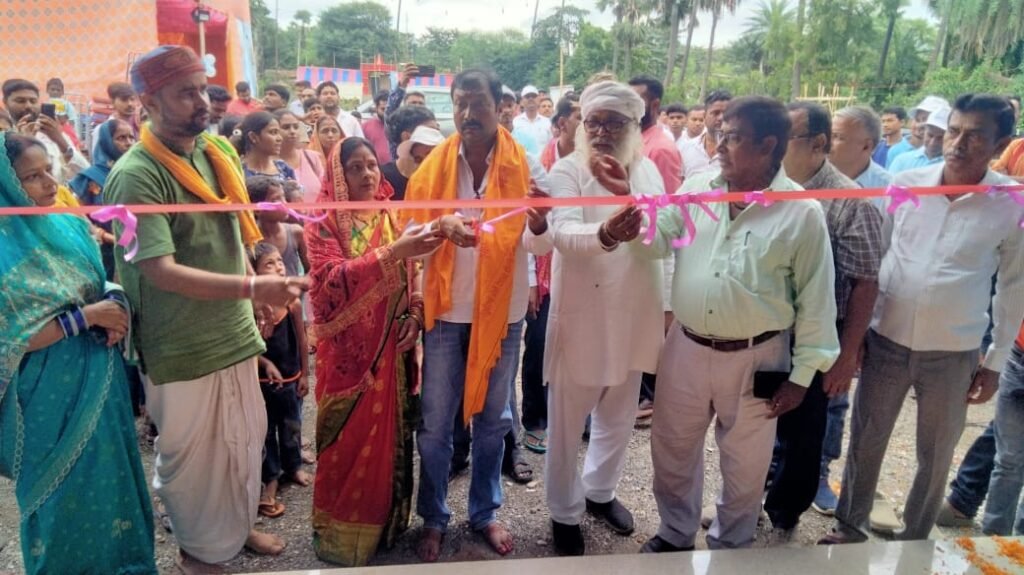 नामनगर झरना टोला में मिजू पियोर शुद्ध पेयजल फैक्ट्री का शुभारंभ