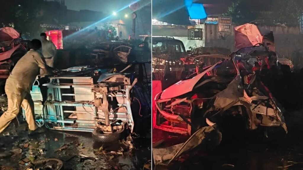 दिल्ली लाल किला ब्लास्ट:धमाके से कांपी धरती, मेट्रो स्टेशन के शीशे टूटे,गाड़ियों के उड़ गए चीथड़े