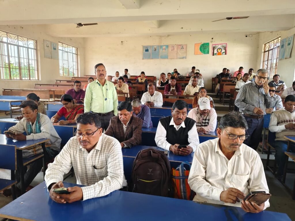 बरहरवा:वन प्रवासी उच्च विद्यालय भगैया में टीएनए परीक्षा दूसरे दिन भी संचालित
