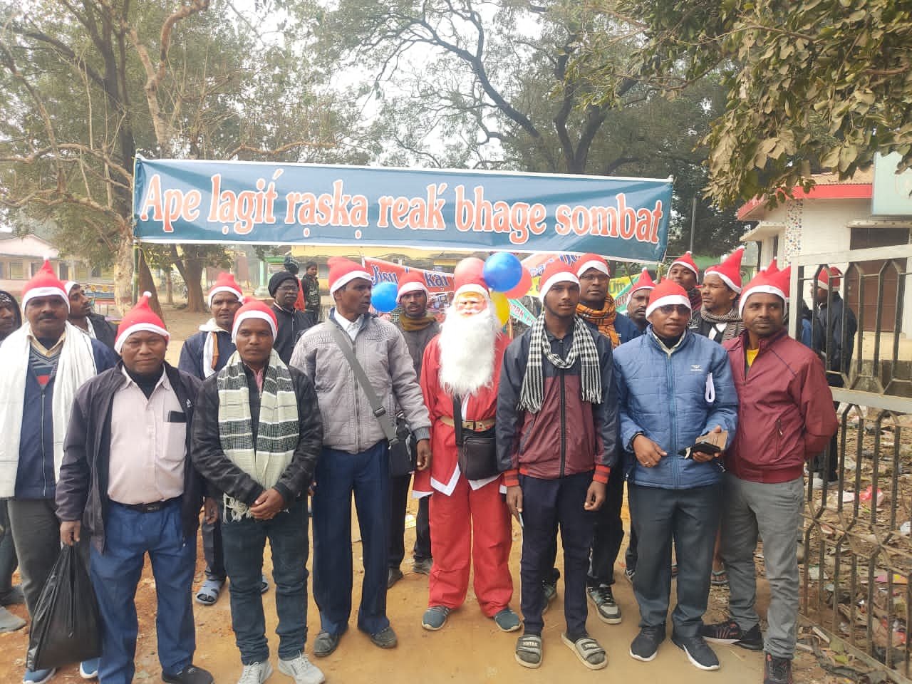 इसाई समुदाय के लोगों ने निकाला वेलकम रैली। इसाई समुदाय के लोगों ने निकाला वेलकम रैली।