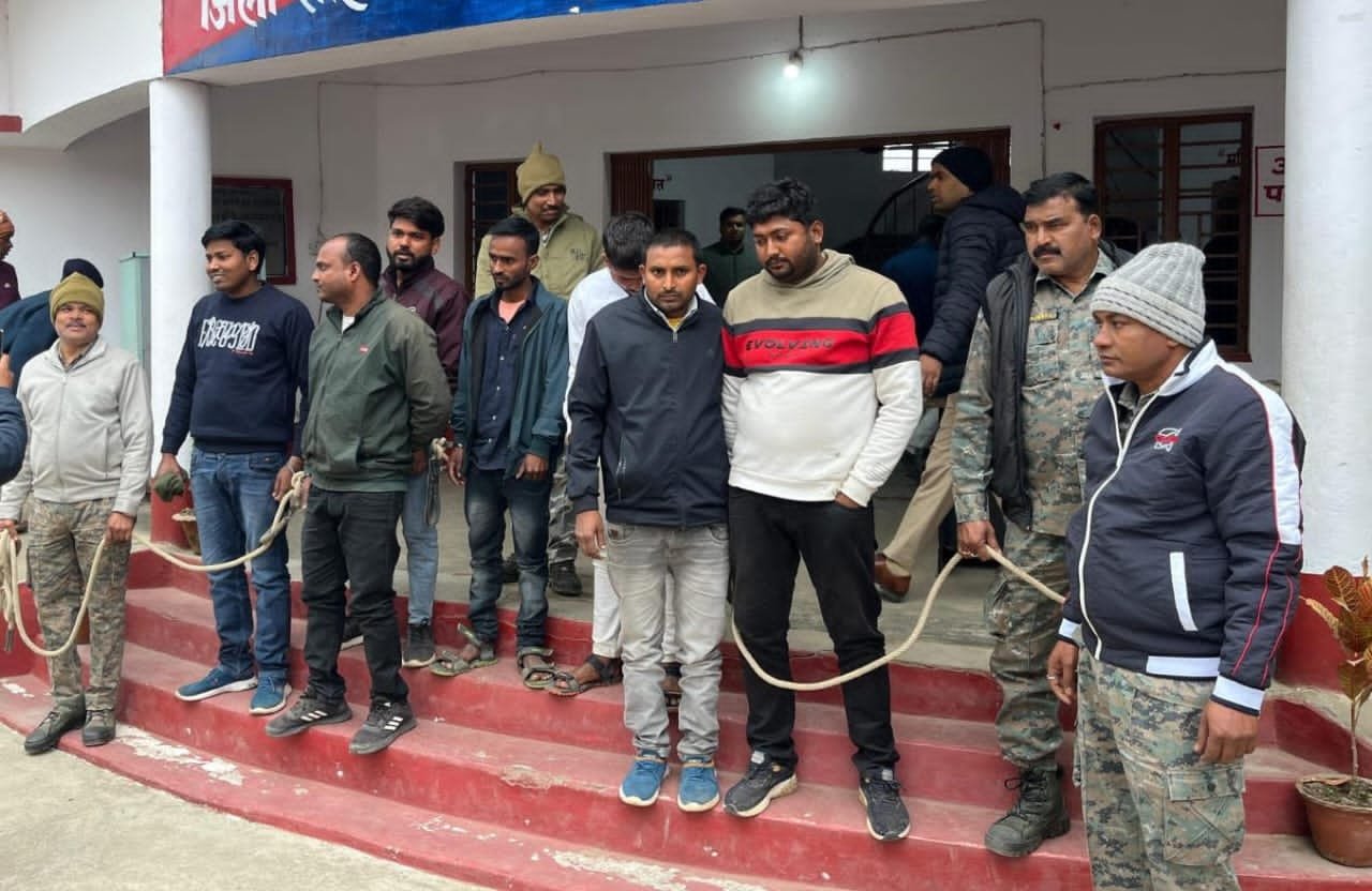 अपहरण मामले में सात आरोपी गिरफ्तार, न्यायिक हिरासत में भेजे गए