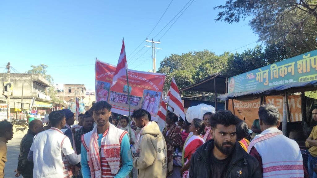 आदिवासी समाज की आस्था, सिरा-सिता के लिए निकली भव्य पदयात्रा