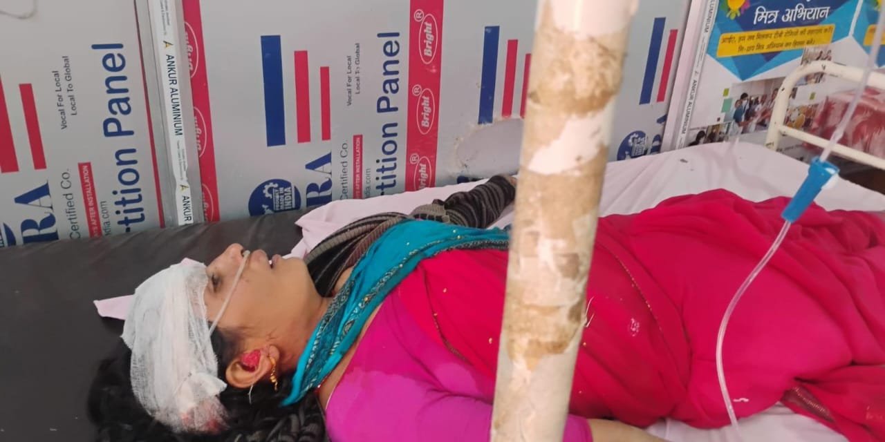 बरहरवा में छत से गिरकर महिला गंभीर रूप से घायल, मालदा रेफर