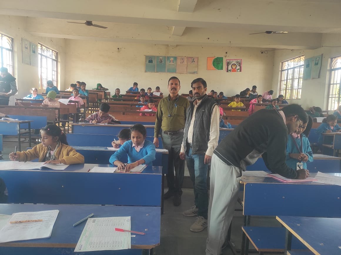 कोटालपोखर में जवाहर नवोदय विद्यालय प्रवेश परीक्षा शांतिपूर्ण संपन्न