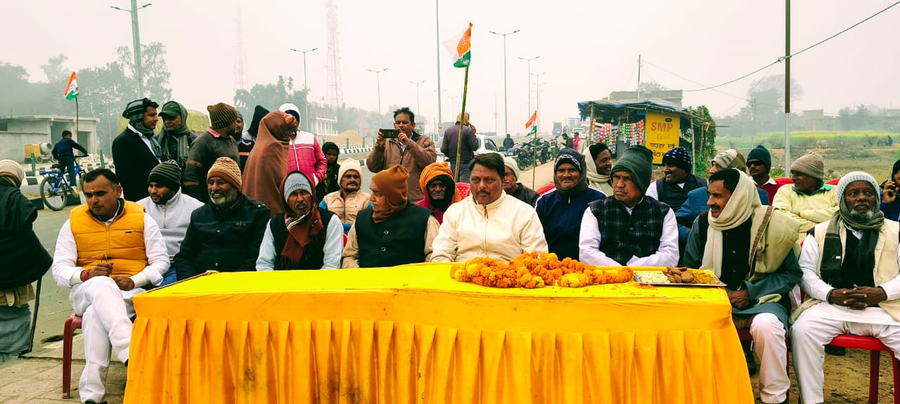 कांग्रेस के 140वें स्थापना दिवस पर पलामू जिला प्रभारी का दौरा,लहलहे में हुआ भव्य स्वागत