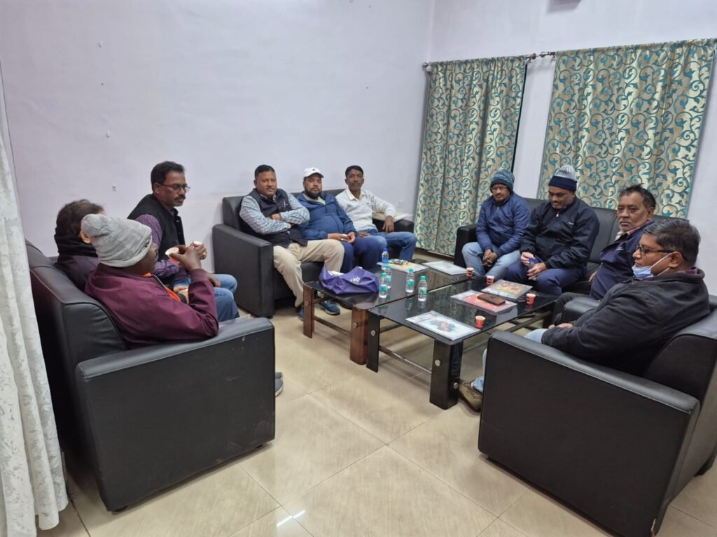 राष्ट्रीय कोयला मजदूर यूनियन कथारा क्षेत्र की बैठक संपन्न