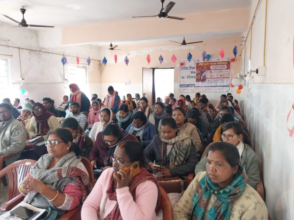 घाघरा सीएचसी में स्वास्थ्य मेला की तैयारी को लेकर समीक्षा बैठक