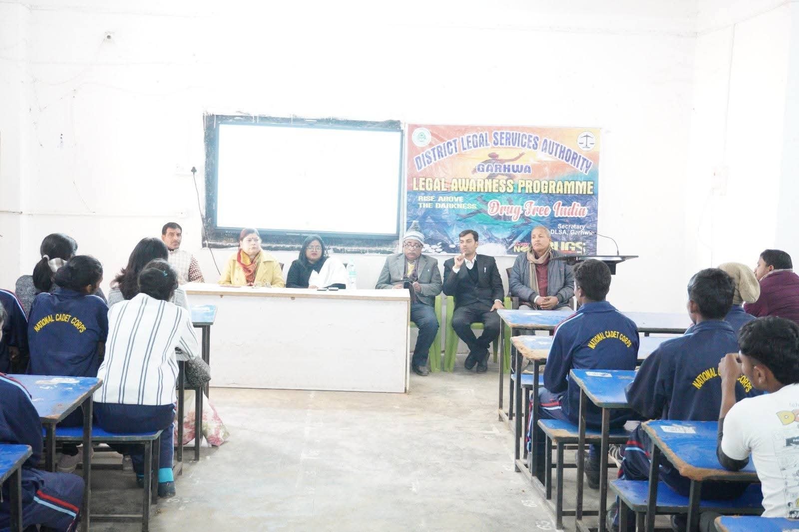 गढ़वा:नामधारी कॉलेज में नालसा डॉन योजना के तहत ड्रग्स फ्री इंडिया जागरूकता कार्यक्रम आयोजित गढ़वा:नामधारी कॉलेज में नालसा डॉन योजना के तहत ड्रग्स फ्री इंडिया जागरूकता कार्यक्रम आयोजित
