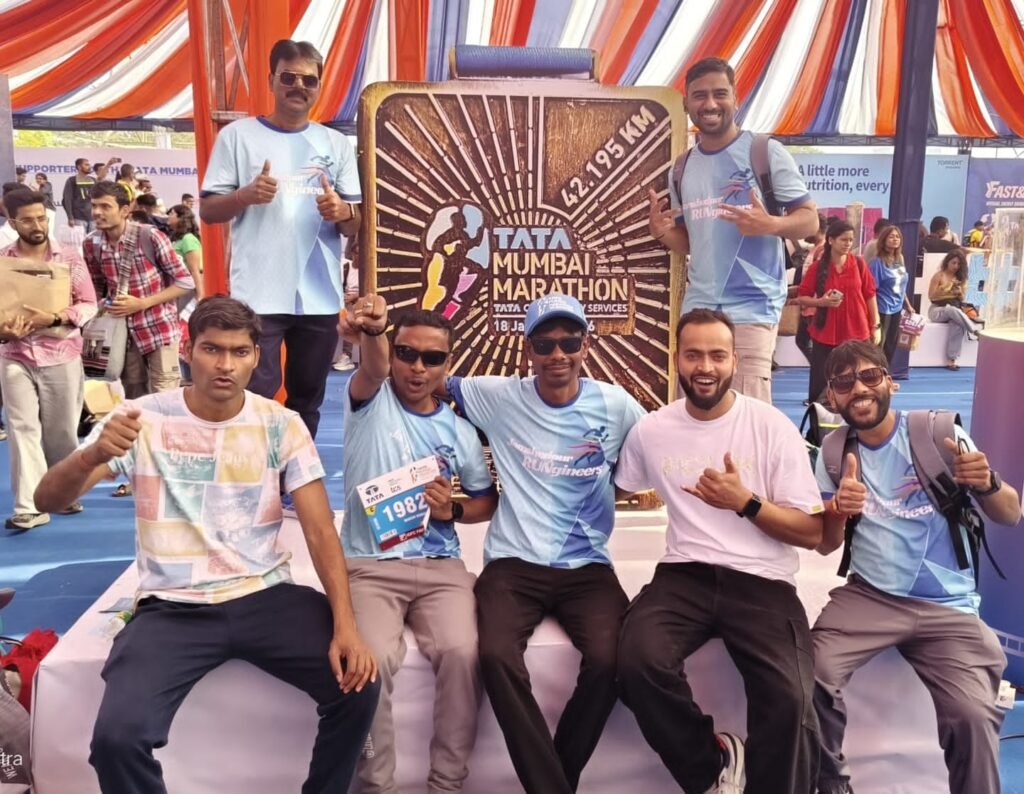 जमशेदपुर रनजीनियर्स ग्रुप मुंबई मैराथन में लिया हिस्सा जमशेदपुर रनजीनियर्स ग्रुप मुंबई मैराथन में लिया हिस्सा