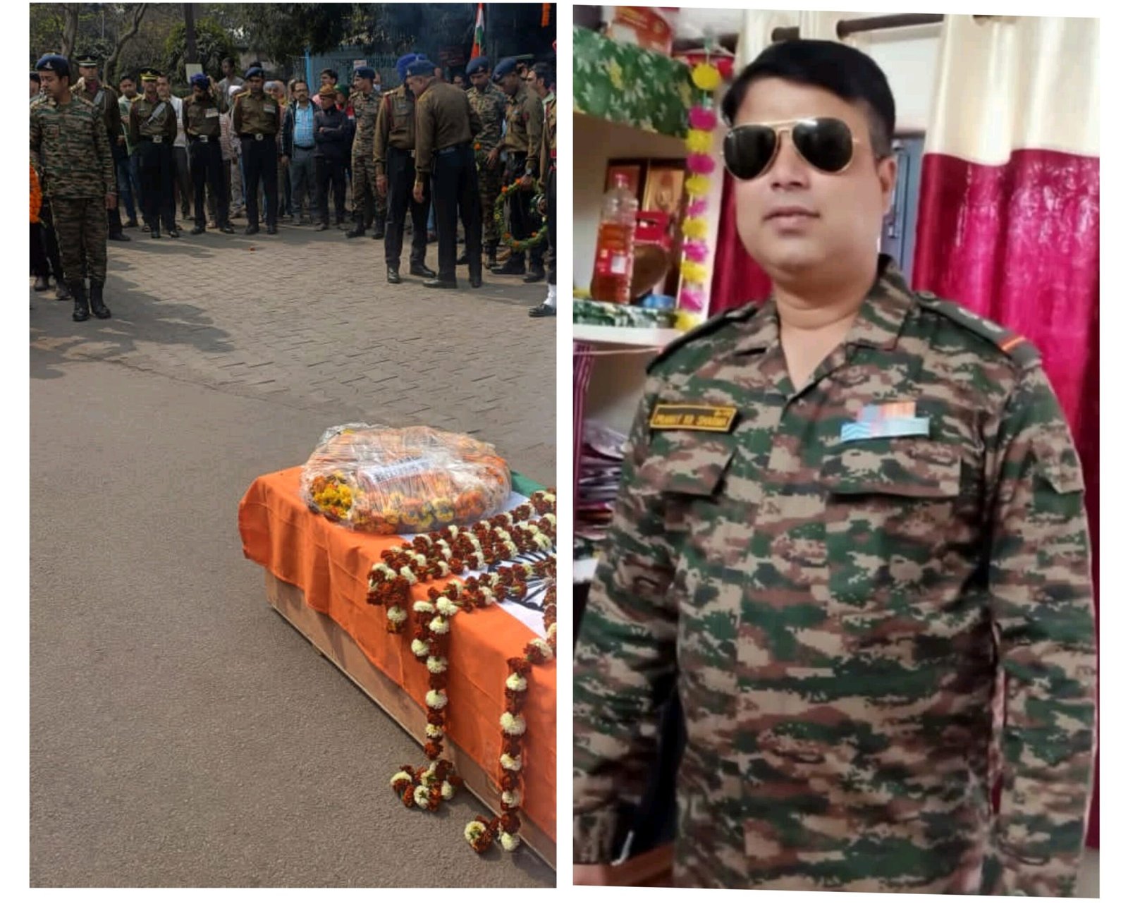 सैन्य सम्मान के साथ राहरगोड़ा के शहीद सैनिक प्रणय को दी गई अंतिम विदाई सैन्य सम्मान के साथ राहरगोड़ा के शहीद सैनिक प्रणय को दी गई अंतिम विदाई