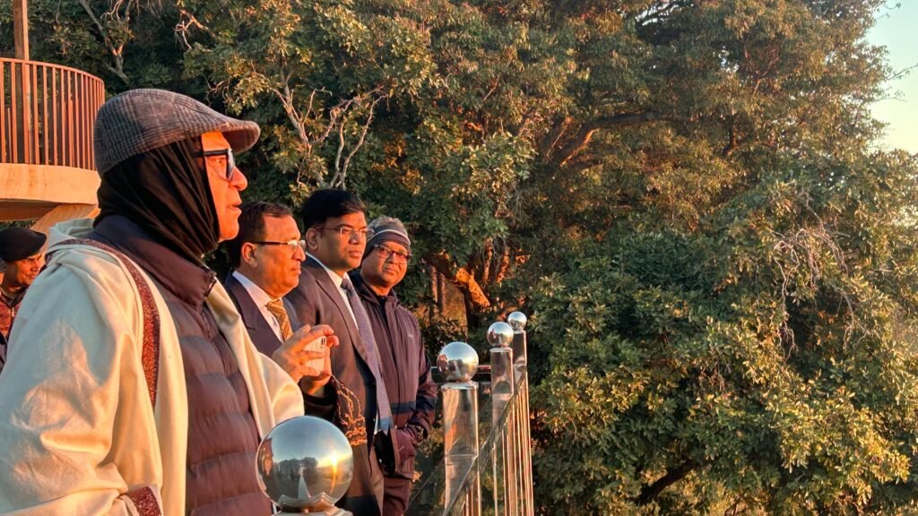 माननीय मुख्य न्यायाधीश,झारखण्ड उच्च न्यायालय का लातेहार जिले के पर्यटन स्थलों का भ्रमण