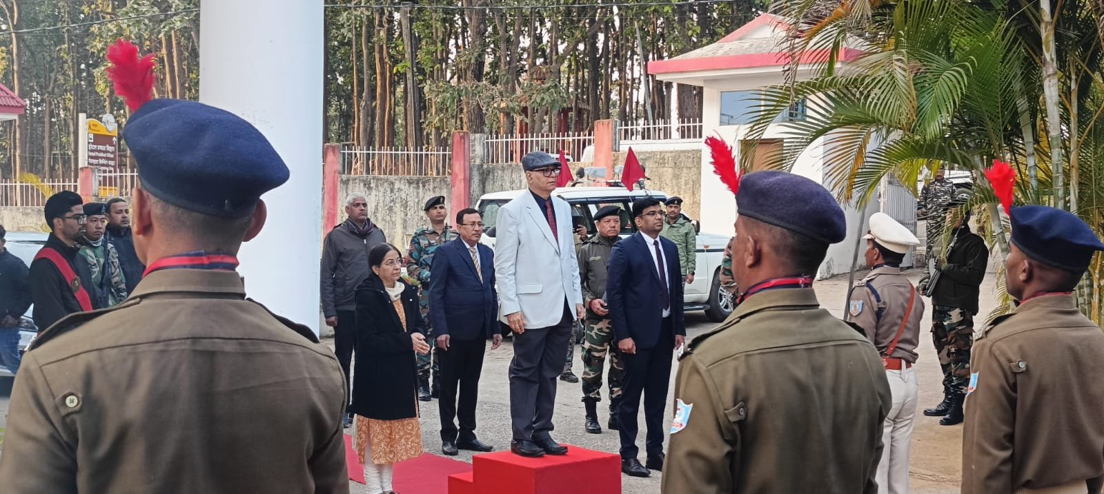 पुलिस अधीक्षक ने गणतंत्र दिवस की अंतिम तैयारियों का लिया जायजा पुलिस अधीक्षक ने गणतंत्र दिवस की अंतिम तैयारियों का लिया जायजा