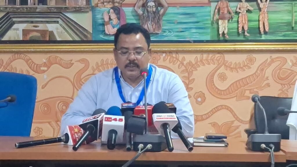 साहेबगंज नगरपालिका निर्वाचन 2026: शांतिपूर्ण मतदान संपन्न, प्रेस कॉन्फ्रेंस में दी गई जानकारी साहेबगंज नगरपालिका निर्वाचन 2026: शांतिपूर्ण मतदान संपन्न, प्रेस कॉन्फ्रेंस में दी गई जानकारी