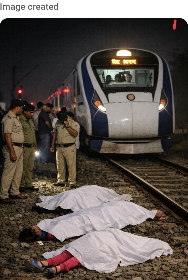 पाकुड़ में वंदे भारत एक्सप्रेस की चपेट में आए पति-पत्नी और मासूम बच्चा, तीनों की मौत पाकुड़ में वंदे भारत एक्सप्रेस की चपेट में आए पति-पत्नी और मासूम बच्चा, तीनों की मौत