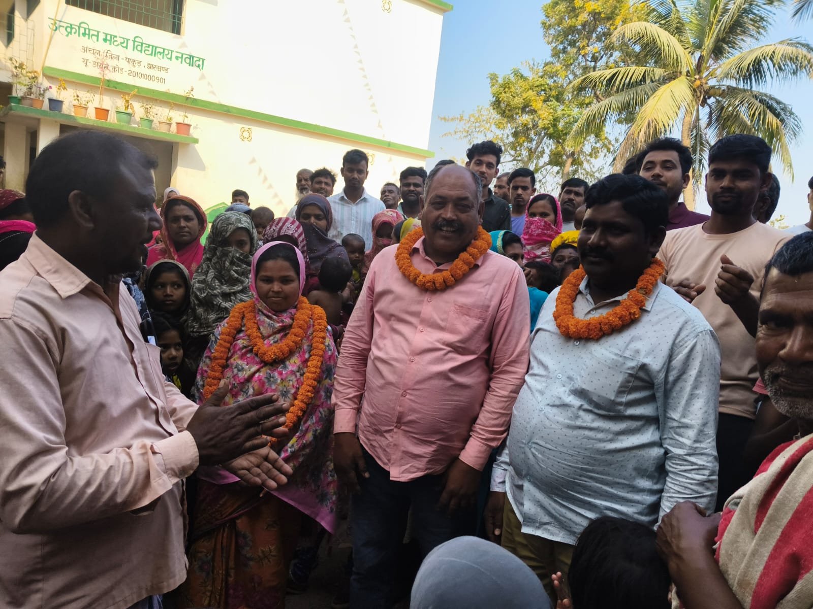 पाकुड़ के मध्य विद्यालय नवादा में प्रबंधन समिति का पुनर्गठन, रोबिना बीबी निर्विरोध अध्यक्ष चुनी गईं पाकुड़ के मध्य विद्यालय नवादा में प्रबंधन समिति का पुनर्गठन, रोबिना बीबी निर्विरोध अध्यक्ष चुनी गईं