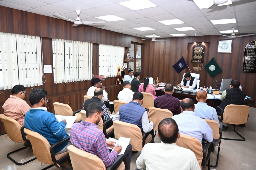 डीसी ने सांसद निधि व विधायक निधि योजनाओं की प्रगति की समीक्षा की डीसी ने सांसद निधि व विधायक निधि योजनाओं की प्रगति की समीक्षा की