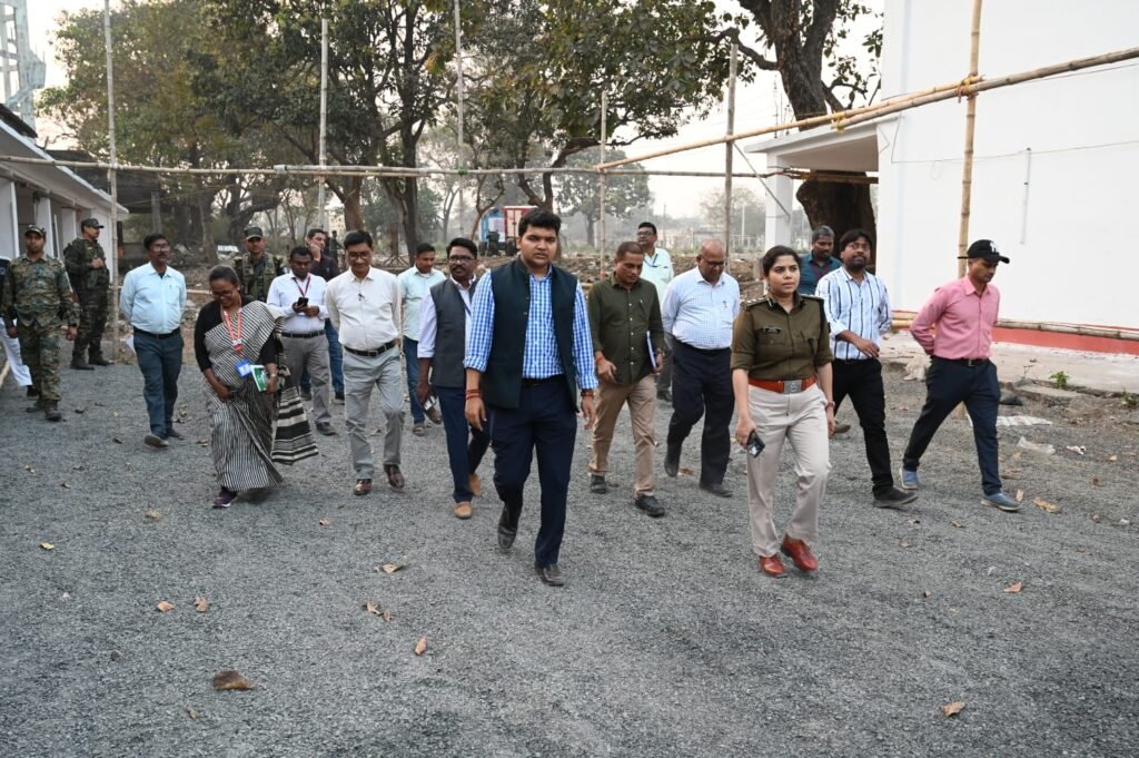 नगरपालिका चुनाव 2026 की तैयारियों का निरीक्षण: पोलिंग पार्टी डिस्पैच व मतगणना व्यवस्था पर अधिकारियों ने दिए दिशा-निर्देश