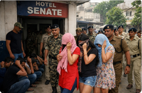 Jharkhand news:Ranchi में देह व्यापार के खिलाफ बड़ी कार्रवाई,कई थाना क्षेत्रों में एक साथ छापेमारी Jharkhand news:Ranchi में देह व्यापार के खिलाफ बड़ी कार्रवाई,कई थाना क्षेत्रों में एक साथ छापेमारी