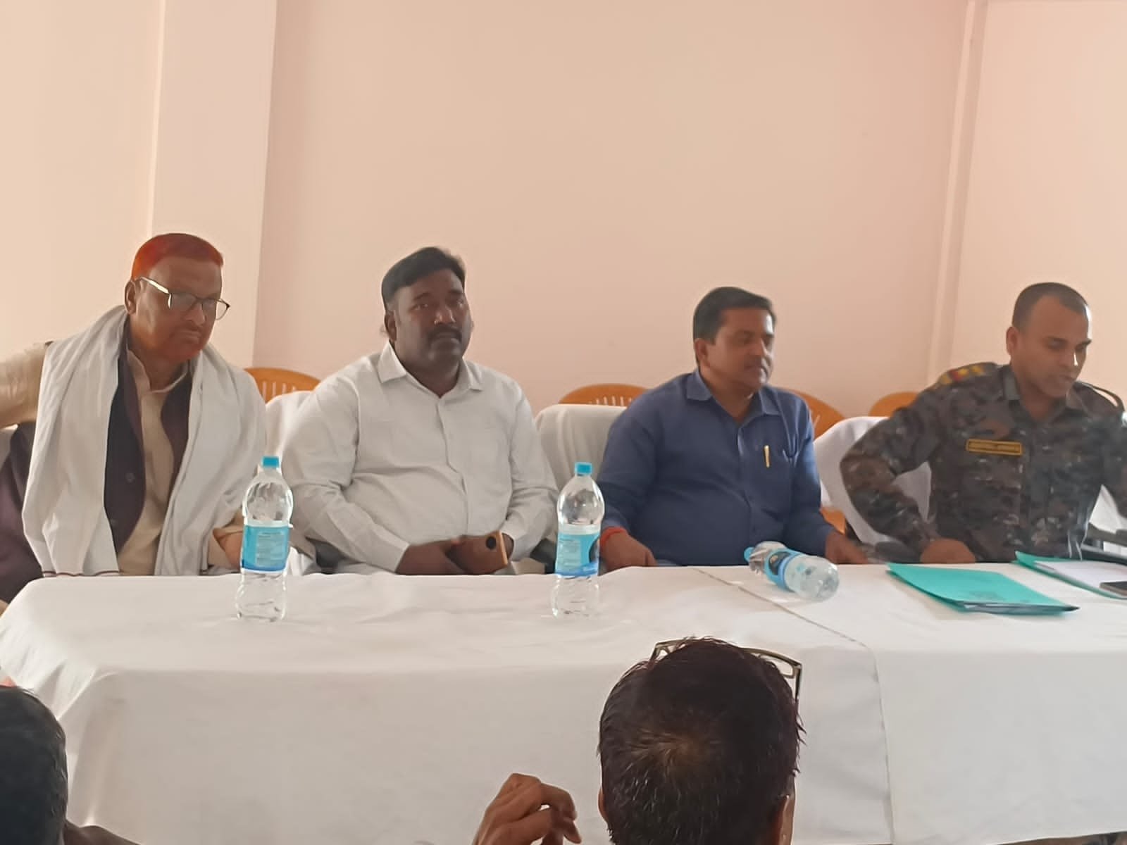 रामनवमी पूजा के बरवाडीह थाना परिसर में शांति समीती बैठक संपन्न