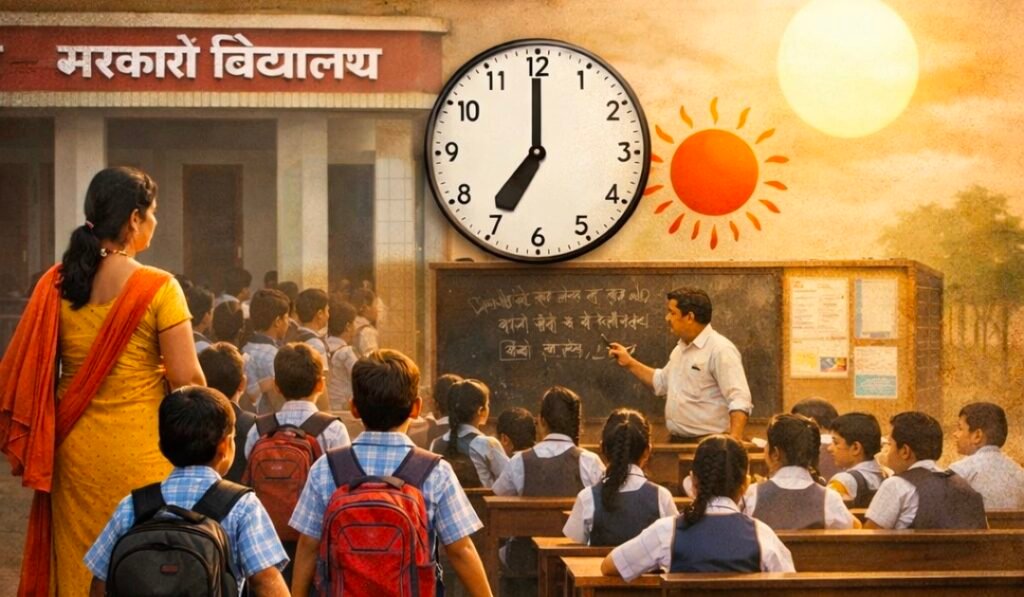 झारखंड में भीषण गर्मी का असर: स्कूलों के समय में बदलाव, सुबह 7 बजे से लगेगी कक्षाएं झारखंड में भीषण गर्मी का असर: स्कूलों के समय में बदलाव, सुबह 7 बजे से लगेगी कक्षाएं