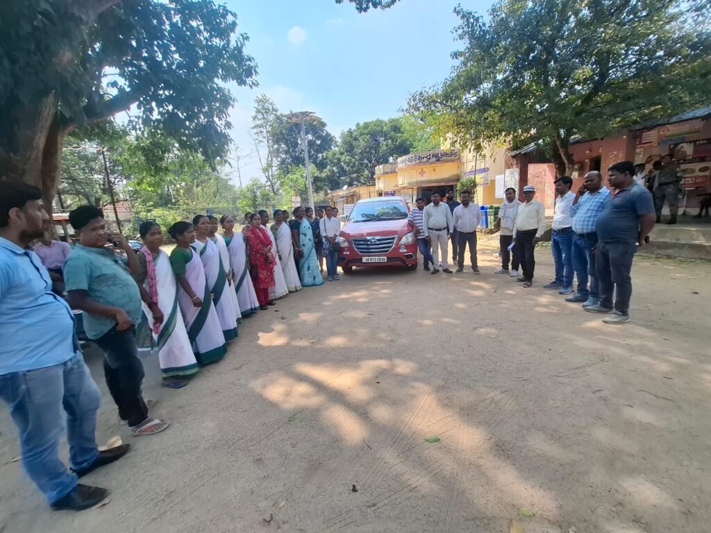 महुआडाड़ में 100 दिवसीय ‘टीबी मुक्त भारत अभियान 2026’ को लेकर कार्यशाला, 22 से 30 अप्रैल तक विशेष शिविरों का आयोजन महुआडाड़ में 100 दिवसीय ‘टीबी मुक्त भारत अभियान 2026’ को लेकर कार्यशाला, 22 से 30 अप्रैल तक विशेष शिविरों का आयोजन