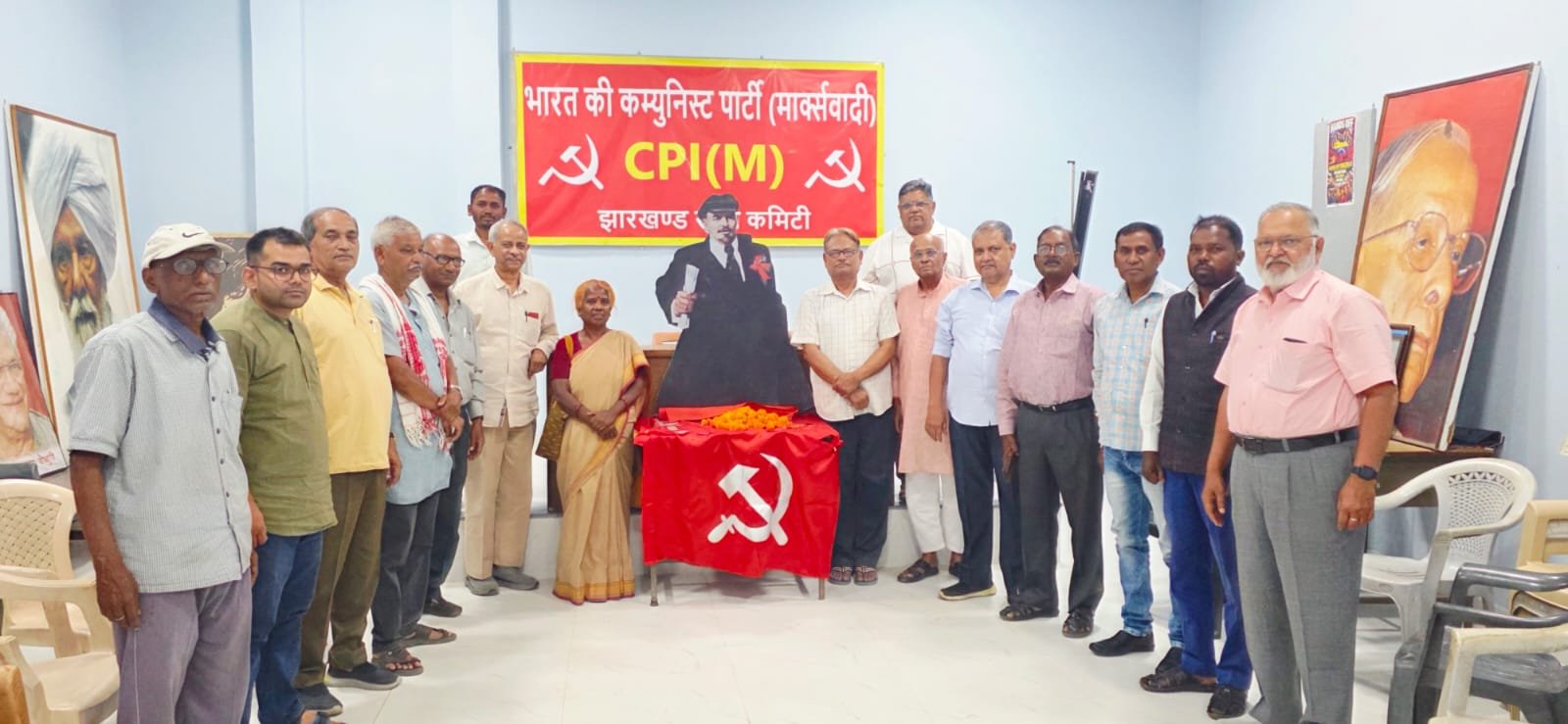 समाजवादी क्रांति के प्रणेता लेनिन को किया गया याद, माकपा ने मनाया लेनिन दिवस समाजवादी क्रांति के प्रणेता लेनिन को किया गया याद, माकपा ने मनाया लेनिन दिवस