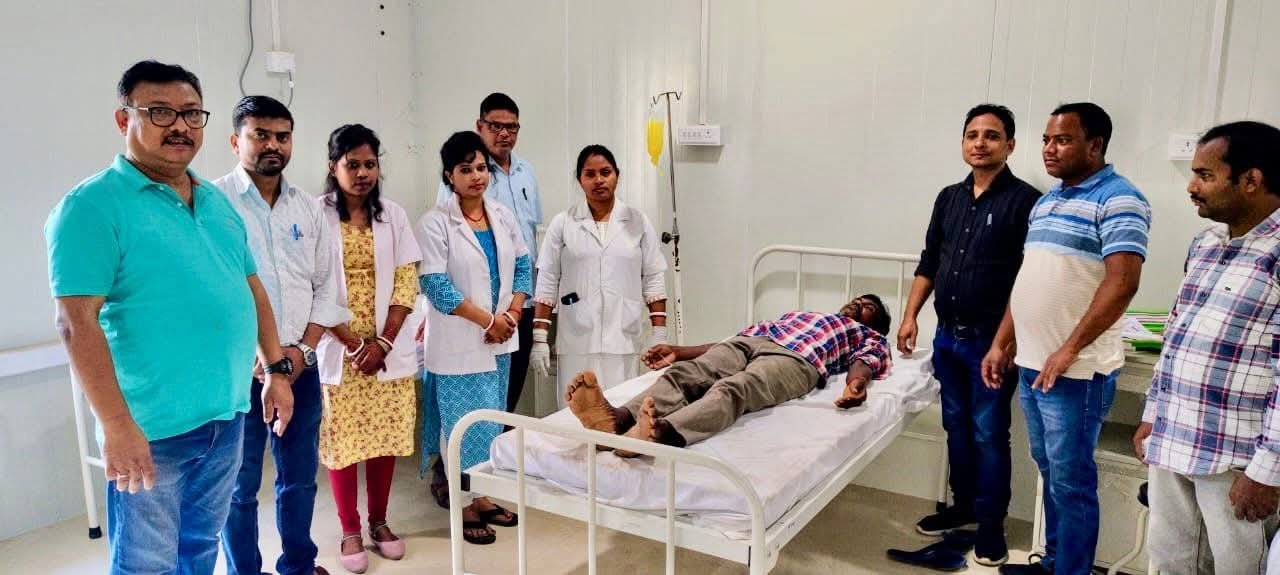 पाकुड़िया में कालाजार (PKDL) रोगी का द्वितीय चरण उपचार शुरू पाकुड़िया में कालाजार (PKDL) रोगी का द्वितीय चरण उपचार शुरू