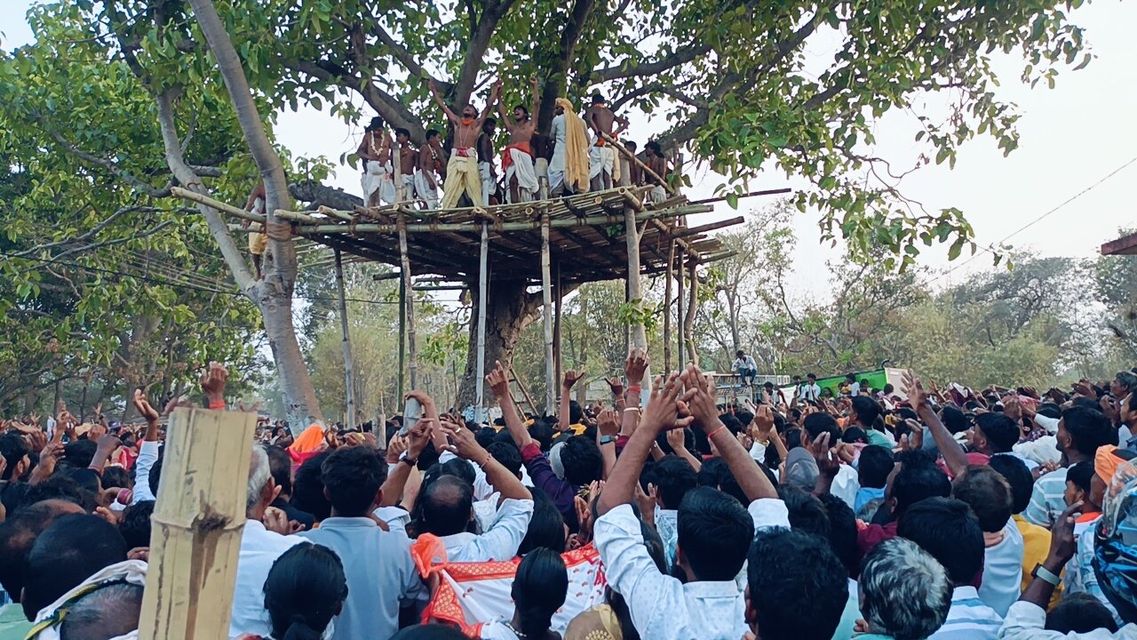 हापामुनी गांव में चल रहे 5 दिवसीय मंडा मेला का हुआ समापन, सैकड़ों श्रद्धालु हुए शामिल