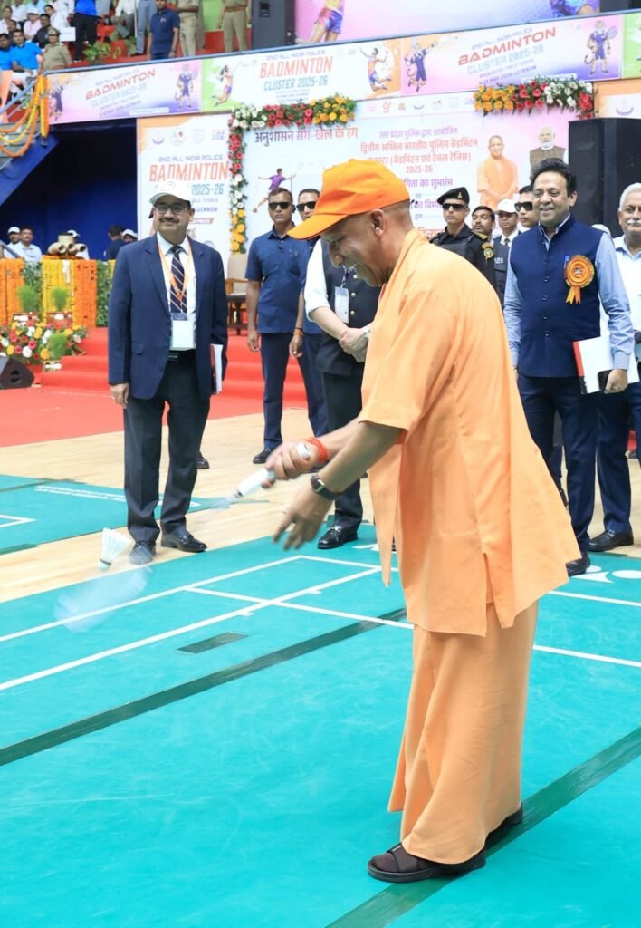 लखनऊ में द्वितीय अखिल भारतीय पुलिस बैडमिंटन क्लस्टर प्रतियोगिता का शुभारंभ