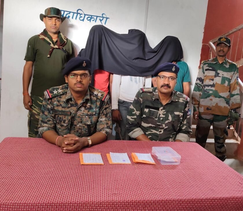 ग्राम प्रधान से लूट कांड का खुलासा,चार आरोपी गिरफ्तार